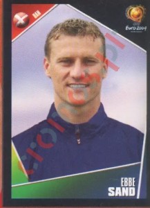 251 Ebbe Sand – UEFA Euro Portugal 2004 Panini