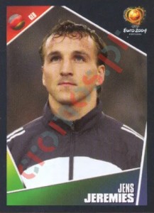 303 Jens Jeremies – UEFA Euro Portugal 2004 Panini