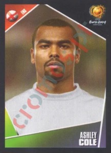 119 Ashley Cole – UEFA Euro Portugal 2004 Panini