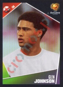 122 Glen Johnson – UEFA Euro Portugal 2004 Panini