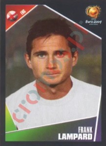 129 Frank Lampard – UEFA Euro Portugal 2004 Panini