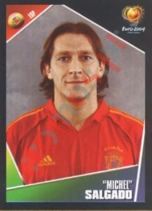 72 "Michel" Salgado – UEFA Euro Portugal 2004 Panini