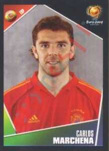 73 Carlos Marchena – UEFA Euro Portugal 2004 Panini
