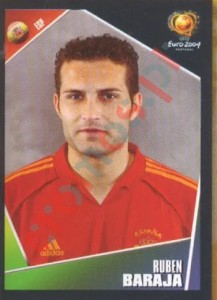 79 Ruben Baraja – UEFA Euro Portugal 2004 Panini
