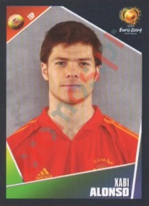 80 Xabi Alonso – UEFA Euro Portugal 2004 Panini