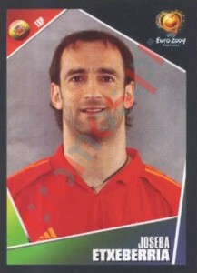 85 Joseba Etxeberria – UEFA Euro Portugal 2004 Panini