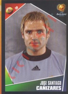 90 Jose Santiago Cañizares – UEFA Euro Portugal 2004 Panini