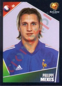 102 Philippe Mexes – UEFA Euro Portugal 2004 Panini