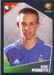 105 Benoit Pedretti – UEFA Euro Portugal 2004 Panini
