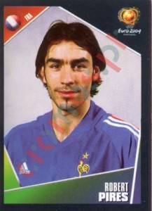 106 Robert Pires – UEFA Euro Portugal 2004 Panini