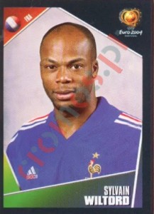 110 Sylvain Wiltord – UEFA Euro Portugal 2004 Panini