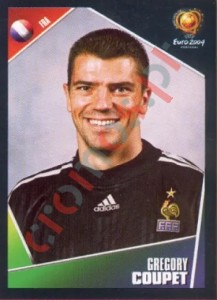 113 Gregory Coupet – UEFA Euro Portugal 2004 Panini