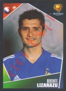 97 Bixente Lizarazu – UEFA Euro Portugal 2004 Panini
