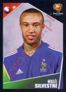 99 Mikaёl Silvestre – UEFA Euro Portugal 2004 Panini