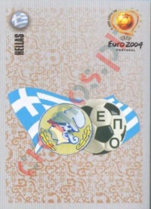 30 Team Emblem – UEFA Euro Portugal 2004 Panini