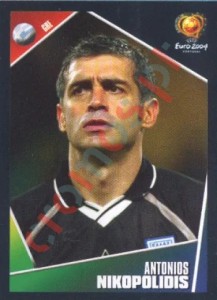 31 Antonios Nikopolidis – UEFA Euro Portugal 2004 Panini