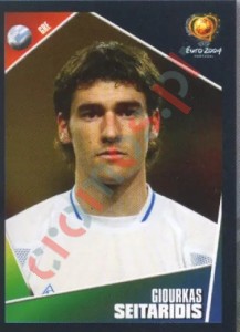 35 Giourkas Seitaridis – UEFA Euro Portugal 2004 Panini
