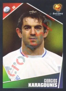 45 Giorgos Karagounis – UEFA Euro Portugal 2004 Panini