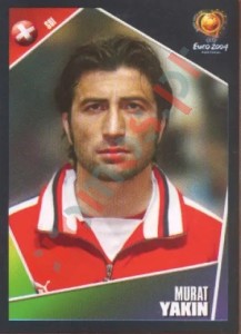 141 Murat Yakin – UEFA Euro Portugal 2004 Panini