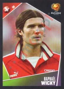 148 Raphaёl Wicky – UEFA Euro Portugal 2004 Panini
