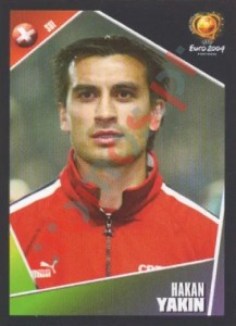 151 Hakan Yakin – UEFA Euro Portugal 2004 Panini
