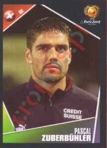 155 Pascal Zuberbühler – UEFA Euro Portugal 2004 Panini