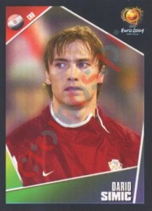 161 Dario Simic – UEFA Euro Portugal 2004 Panini