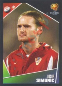 162 Josip Simunic – UEFA Euro Portugal 2004 Panini