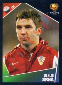 168 Darijo Srna – UEFA Euro Portugal 2004 Panini