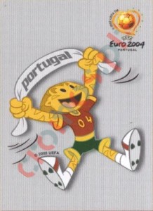 2 Official Mascot – UEFA Euro Portugal 2004 Panini