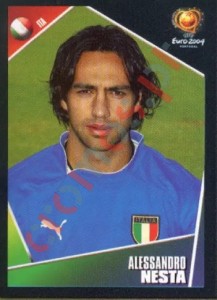 226 Alessandro Nesta – UEFA Euro Portugal 2004 Panini