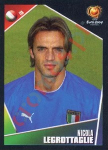 227 Nicola Legrottaglie – UEFA Euro Portugal 2004 Panini