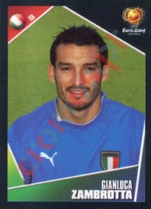 228 Gianluca Zambrotta – UEFA Euro Portugal 2004 Panini