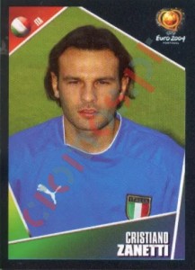 230 Cristiano Zanetti – UEFA Euro Portugal 2004 Panini