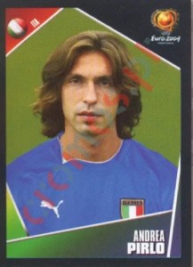 234 Andrea Pirlo – UEFA Euro Portugal 2004 Panini