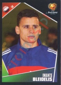 263 Imants Bleidelis – UEFA Euro Portugal 2004 Panini