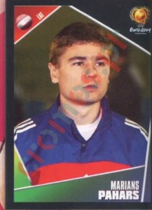 266 Marians Pahars – UEFA Euro Portugal 2004 Panini