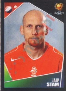 321 Jaap Stam – UEFA Euro Portugal 2004 Panini