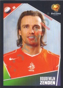 323 Boudewijn Zenden – UEFA Euro Portugal 2004 Panini