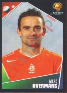 329 Marc Overmars – UEFA Euro Portugal 2004 Panini
