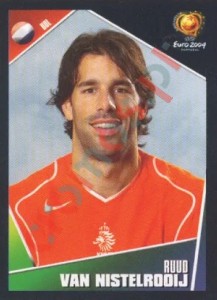 333 Ruud van Nistelrooy – UEFA Euro Portugal 2004 Panini