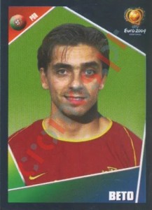 11 Beto – UEFA Euro Portugal 2004 Panini