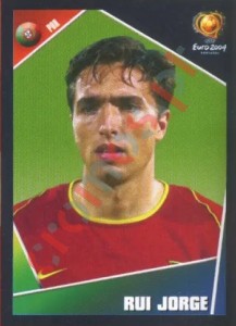 15 Rui Jorge – UEFA Euro Portugal 2004 Panini