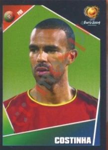 16 Costinha – UEFA Euro Portugal 2004 Panini