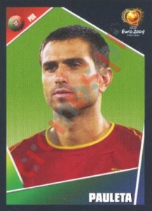 25 Pauleta – UEFA Euro Portugal 2004 Panini