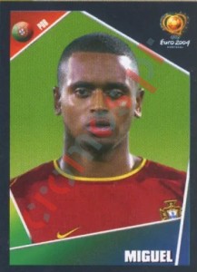9 Miguel – UEFA Euro Portugal 2004 Panini