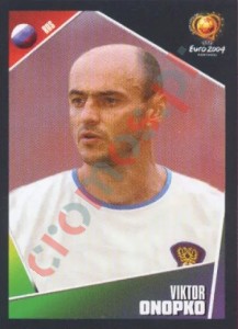 57 Viktor Onopko – UEFA Euro Portugal 2004 Panini