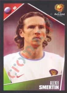 58 Alexei Smertin – UEFA Euro Portugal 2004 Panini