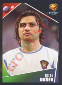 60 Rolan Gusev – UEFA Euro Portugal 2004 Panini