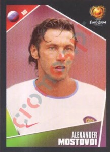 62 Aleksandr Mostovoi – UEFA Euro Portugal 2004 Panini
